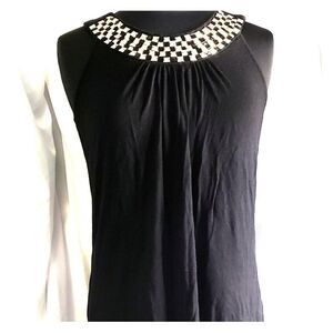 Think Knit Sleeveless Blouse Size Small